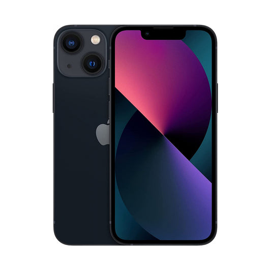 (REFURBISHED) Apple iPhone 13 Mini 128GB Midnight MLK03QL/A 5.4" Mezzanotte [Grade B]