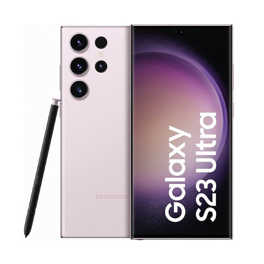 (REFURBISHED) Smartphone Samsung Galaxy S23 Ultra 5G SM-S918B 512GB 6.8" Dynamic AMOLED 2X 200MP Lavander [Grade B]