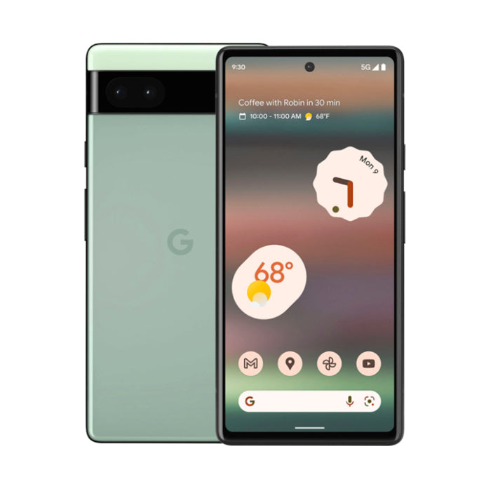 (REFURBISHED) Smartphone Google Pixel 6A G1AZG 128GB 5.8" OLED 12MP Green [Grade B]