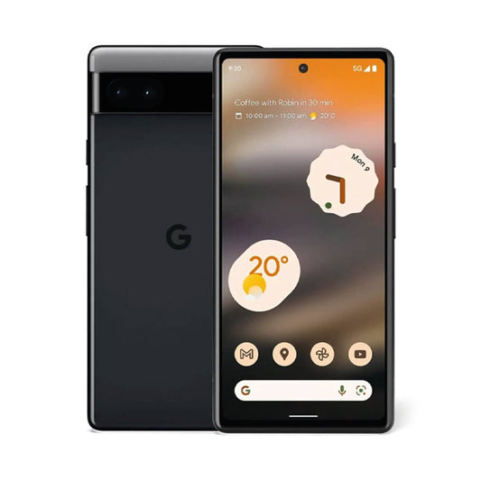 (REFURBISHED) Smartphone Google Pixel 6A G1AZG 128GB 5.8" OLED 12MP Black [Grade B]