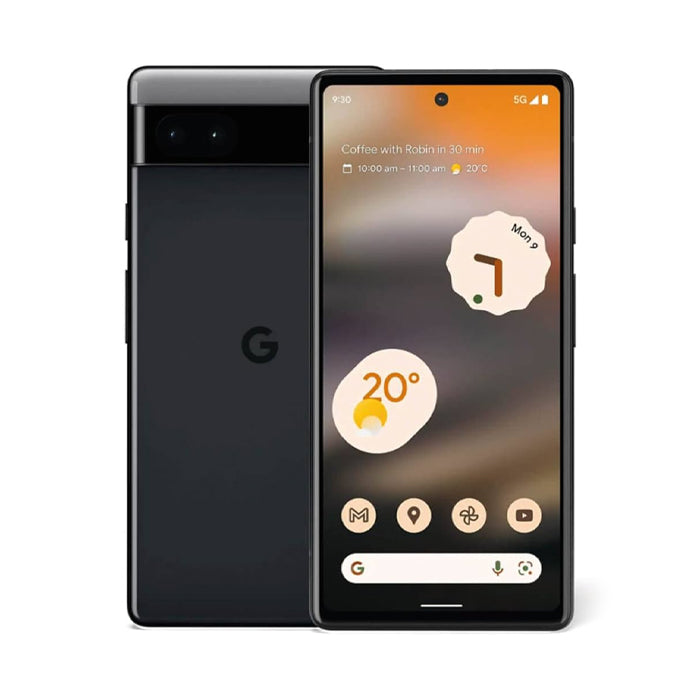 (REFURBISHED) Smartphone Google Pixel 6A G1AZG 128GB 5.8" OLED 12MP Black [Grade B]