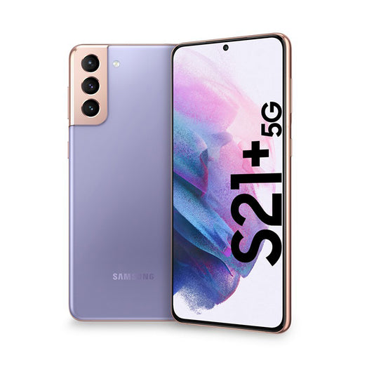 (REFURBISHED) Smartphone Samsung Galaxy S21+ 5G SM-G996B 128GB 6.7" Dynamic AMOLED 2X 12MP Purple [Grade B]