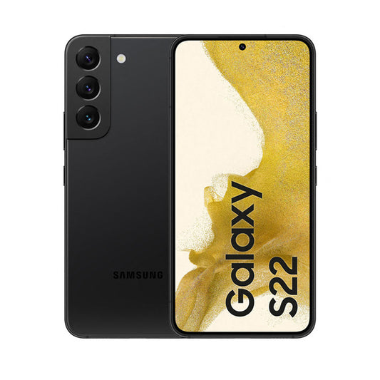 (REFURBISHED) Smartphone Samsung Galaxy S22 5G SM-S901B 128GB 6.1" Dynamic AMOLED 2X 50MP Black [Grade B]