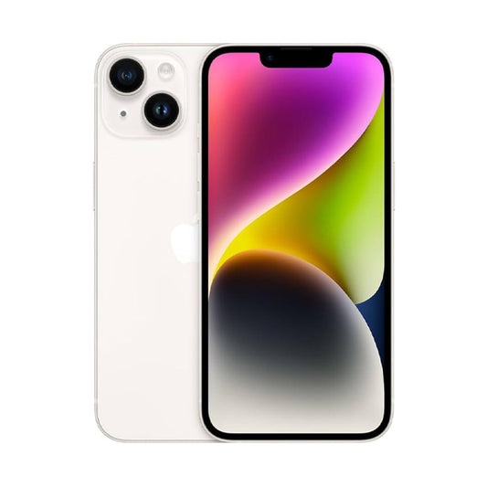 (REFURBISHED) Apple iPhone 14 128GB Starlight MPUR3QL/A 6.1" Galassia [Grade B]