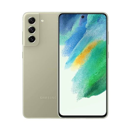 (REFURBISHED) Smartphone Samsung Galaxy S21 FE 5G SM-G990B 128GB 6.4" Dynamic AMOLED 2X 12MP Olive [Grade B]