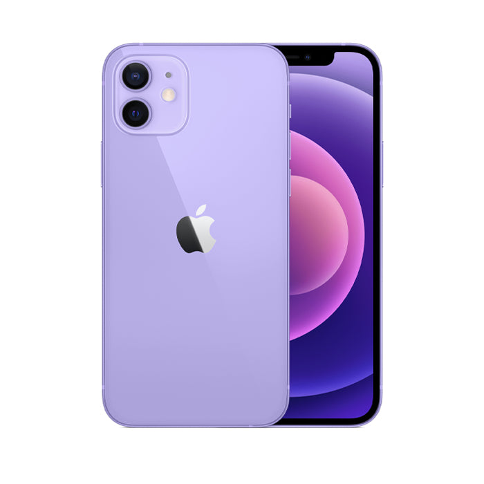 (REFURBISHED) Apple iPhone 12 128GB Purple MGJF3QL/A 6.1" Viola [Grade C+]