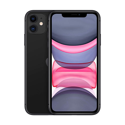 (REFURBISHED) Apple iPhone 11 128GB Black MHDH3QL/A 6.1" Nero [Grade C+]