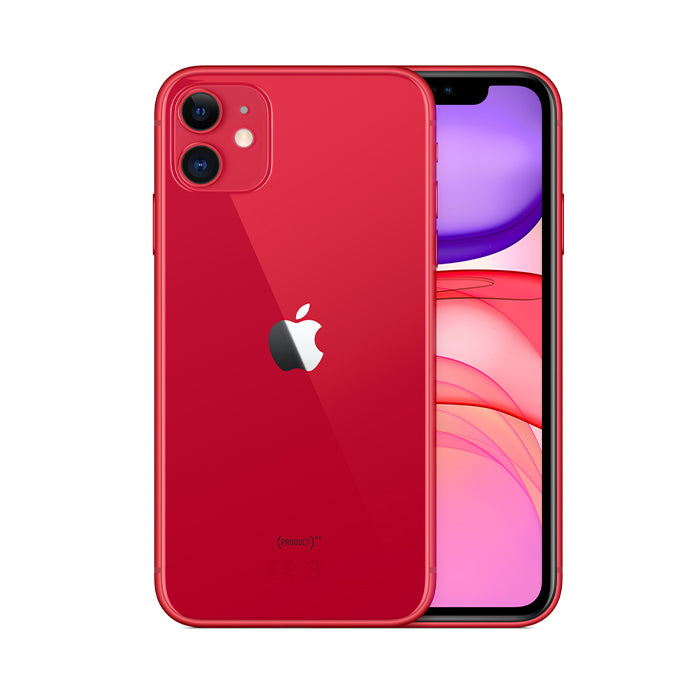 (REFURBISHED) Apple iPhone 11 128GB Red MHDK3QL/A 6.1" Rosso [Grade C+]
