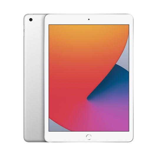 (REFURBISHED) Apple iPad 8 (A2270) 32GB Silver 2020 10.2" MYL92TY/A WiFi Argento