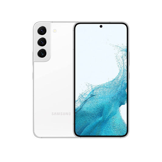 (REFURBISHED) Smartphone Samsung Galaxy S22 5G SM-S901B 128GB 6.1" Dynamic AMOLED 2X 50MP White [Grade A]