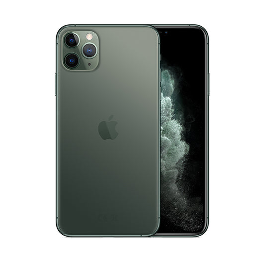 (REFURBISHED) Apple iPhone 11 Pro Max 256GB Midnight Green MWHM2QL/A 6.5" Verde Notte [Grade B]