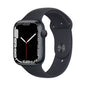(REFURBISHED) Smartwatch Apple Watch Series 7 GPS (A2474) 45mm 32GB OLED Touchscreen Midnight [Grade C+]