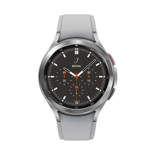 (REFURBISHED) Smartwatch Samsung Galaxy Watch4 Classic Stainless Steel SM-R890 46mm Touchscreen WiFi GPS Silver [Grade A]