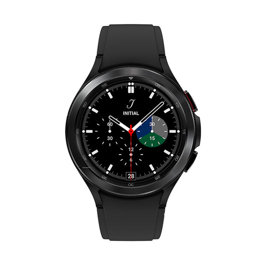 (REFURBISHED) Smartwatch Samsung Galaxy Watch4 Classic Titanium Frame SM-R890 46mm Touchscreen WiFi GPS Black [Grade A]