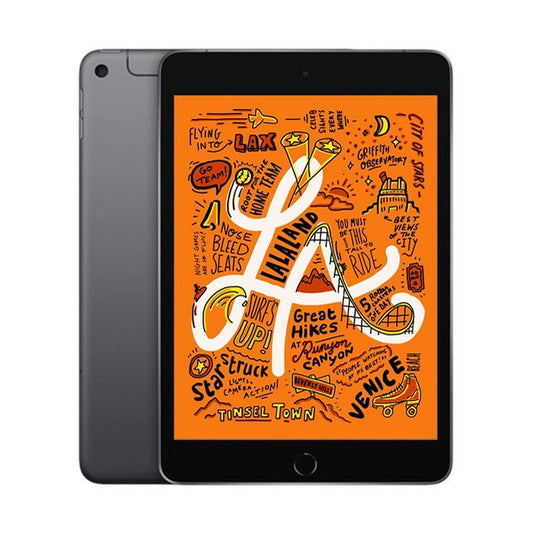 (REFURBISHED) Apple iPad Mini 5 7.9" (A2124) 64GB SpaceGray MUX52TY/A WiFi Cellular LTE 4G Retina Grigio Siderale