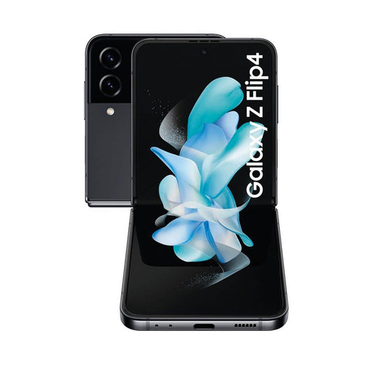 (REFURBISHED) Smartphone Samsung Galaxy Z FLIP 4 5G SM-F721B 128GB 6.7" Dynamic AMOLED 2X 12MP Graphite [Grade C+]