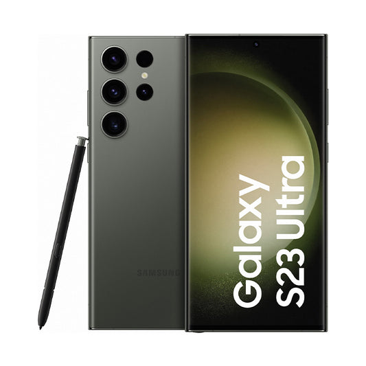 (REFURBISHED) Smartphone Samsung Galaxy S23 Ultra 5G SM-S918B 256GB 6.8" Dynamic AMOLED 2X 200MP Green [Grade C+]