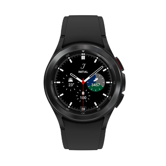 (REFURBISHED) Smartwatch Samsung Galaxy Watch4 Classic SM-R880 42mm OLED Touchscreen WiFi GPS Black [Grade A.]