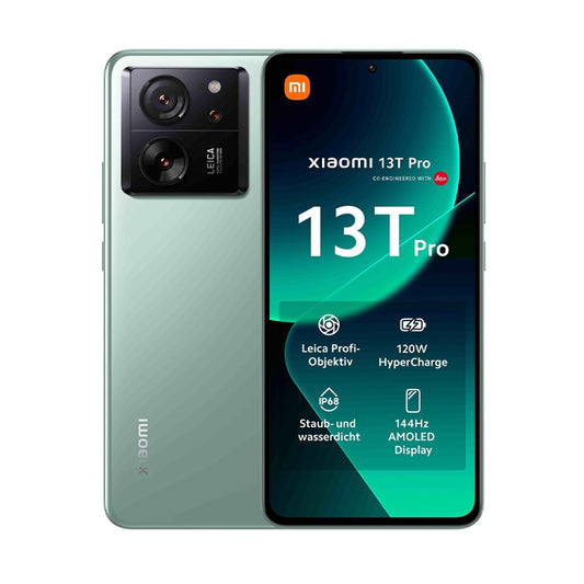 (REFURBISHED) Smartphone Xiaomi 13T Pro 5G 512GB 6.6" AMOLED 50MP Green [Grade B].