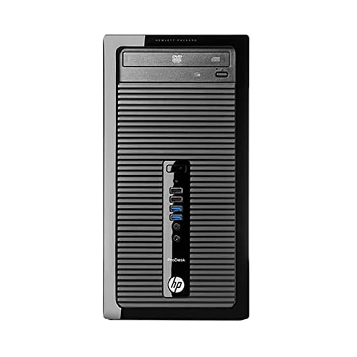 (REFURBISHED) PC HP ProDesk 400 G1 Tower Pentium G3220 3.0GHz 8GB 256GB SSD DVD-RW Windows 10 Professional