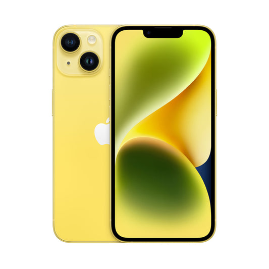 (REFURBISHED) Apple iPhone 14 128GB Yellow MPV03QL/A 6.1" Giallo [Grade C+].