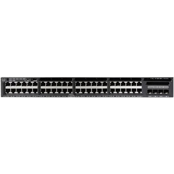 (REFURBISHED) Cisco Catalyst 36650 2x10G 48 Port Gigabit Switch - WS-C3650-48PD