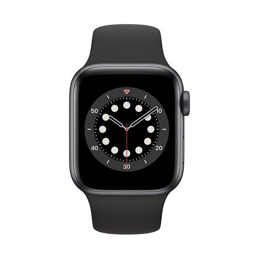 (REFURBISHED) Smartwatch Apple Watch Series 6 (A2291) 40mm OLED Touchscreen WiFi GPS SpaceGray [Grade A]