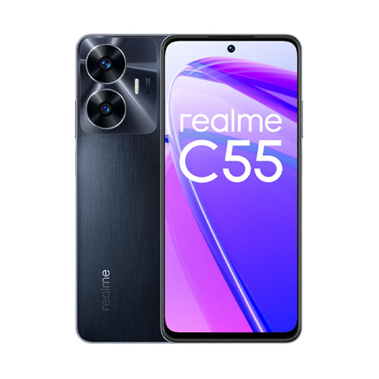 (REFURBISHED) Smartphone Realme C55 256GB 6.7" IPS LCD 64MP Black [Grade A]