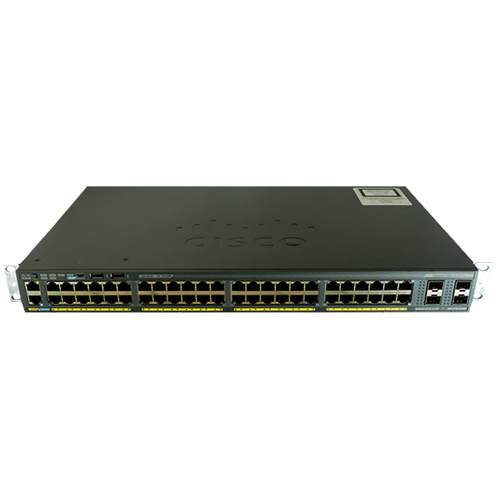 (REFURBISHED) Cisco Catalyst WS-C2960X V02 switch di rete Gestito L2 Gigabit Ethernet (10/100/1000) 1U Nero