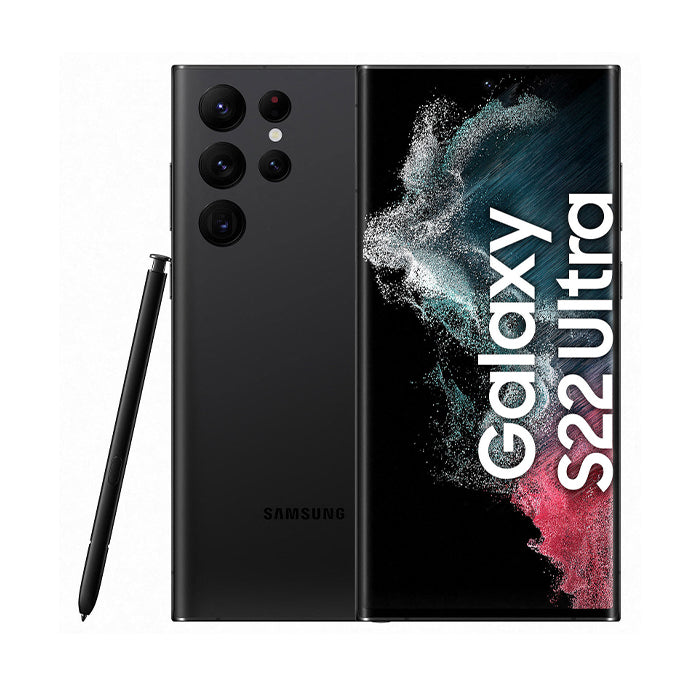 (REFURBISHED) Smartphone Samsung Galaxy S22 Ultra 5G SM-S908B 128GB 6.8" Dynamic AMOLED 2X 108MP Black [Grade C+]