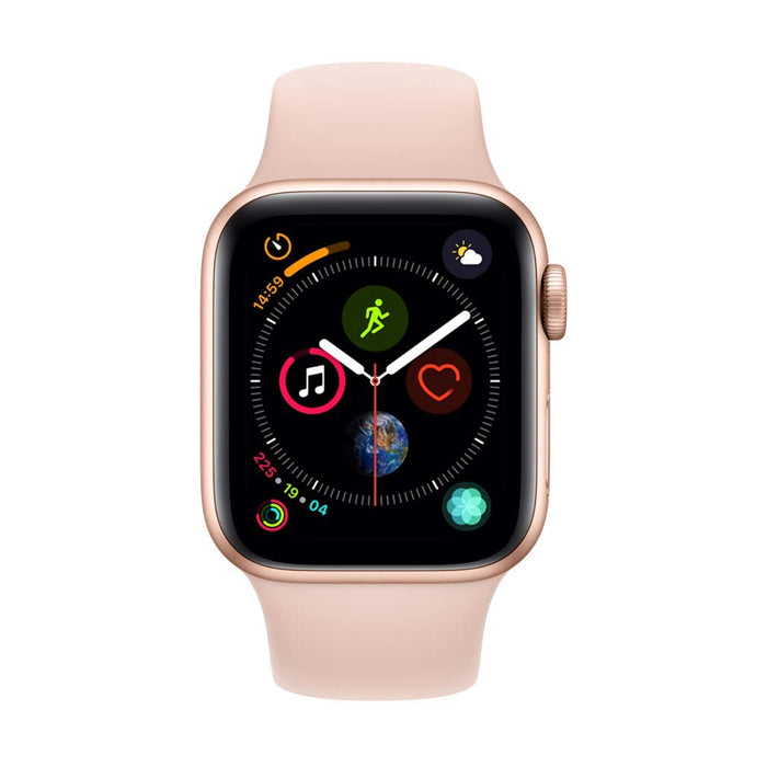 (REFURBISHED) Smartwatch Apple Watch Series 4 (A2007) 40mm 16GB LTE GPS OLED Touchscreen Aluminium Gold