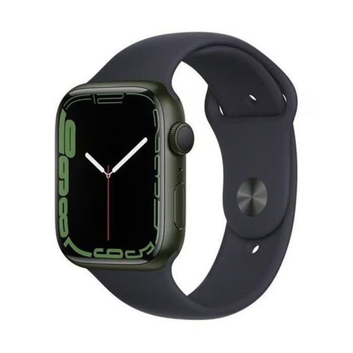 (REFURBISHED) Smartwatch Apple Watch Series 7 GPS (A2474) 45mm 32GB OLED Touchscreen Green [Grade B]