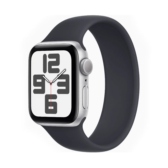 (REFURBISHED) Smartwatch Apple Watch SE 2nd Gen. (A2722) GPS Aluminium 40mm 32GB OLED Touchscreen Silver Purple [Grade B]