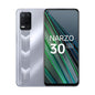 (REFURBISHED) Smartphone Realme Narzo 30 5G 128GB 6.5" AMOLED 48MP Silver [Grade A]