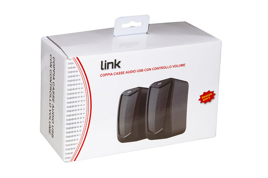 CASSE AUDIO 5 WATT USB CON CONTROLLO VOLUME