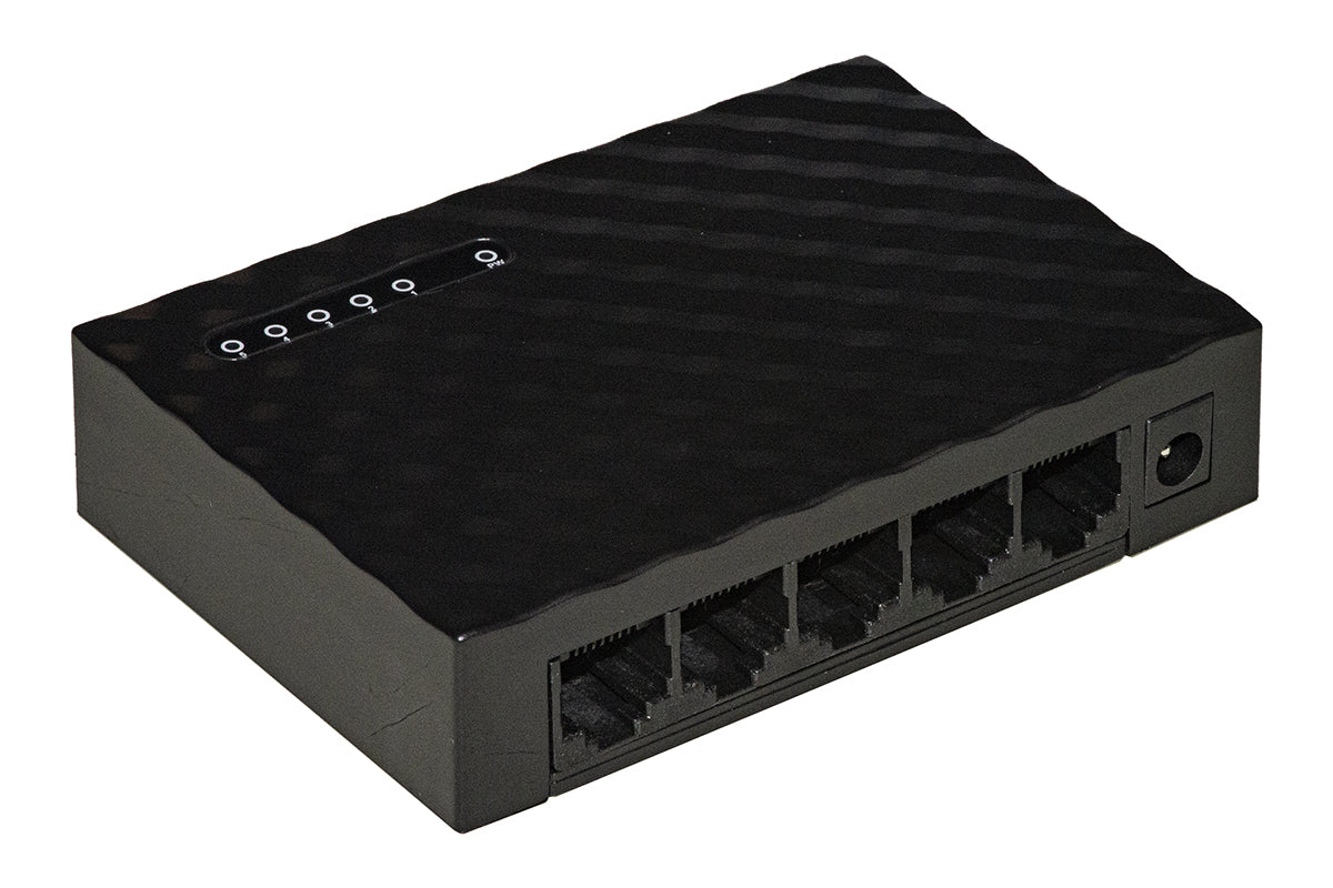 SWITCH DI RETE CON 5 PORTE GIGABIT 10/100/1000 RJ45
