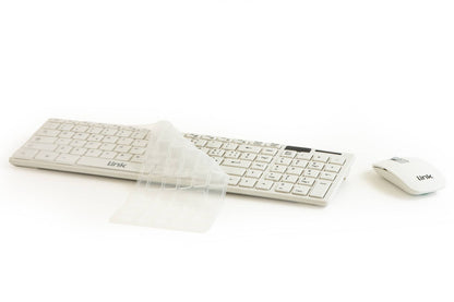 TASTIERA ITALIANA SLIM E MOUSE COMBO WIRELESS BIANCA