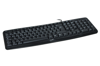 TASTIERA ITALIANA 108 TASTI COLORE NERO CONNETTORE PS2