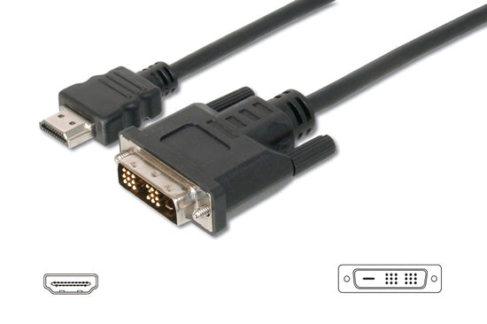 CAVO HDMI 19 POLI TIPO A MASCHIO - DVI-D 18+1 POLI MASCHIO MT 2