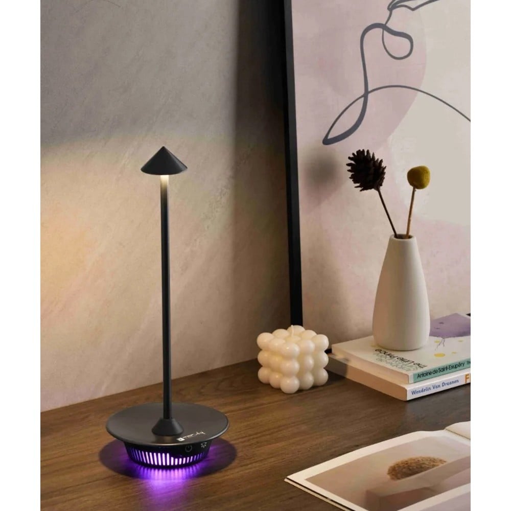 Lampada LED Multicolore da Tavolo Dimmerabile Batteria Ricaricabile Alimentazione USB-C&trade;