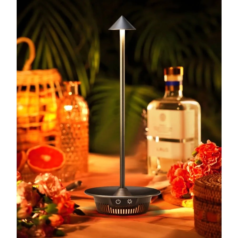 Lampada LED Multicolore da Tavolo Dimmerabile Batteria Ricaricabile Alimentazione USB-C&trade;