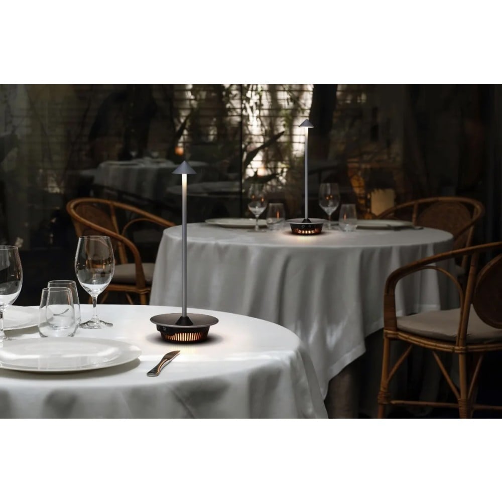 Lampada LED Multicolore da Tavolo Dimmerabile Batteria Ricaricabile Alimentazione USB-C&trade;