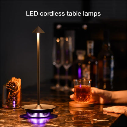 Lampada LED Multicolore da Tavolo Dimmerabile Batteria Ricaricabile Alimentazione USB-C&trade;