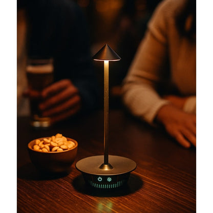 Lampada LED Multicolore da Tavolo Dimmerabile Batteria Ricaricabile Alimentazione USB-C&trade;