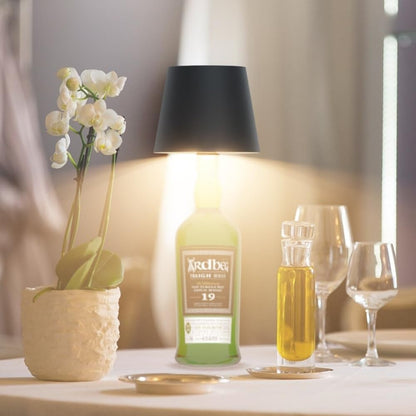 Lampada LED Paralume per Bottiglie Dimmerabile Batteria Ricaricabile Alimentazione USB-C&trade;