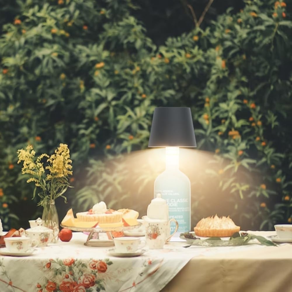 Lampada LED Paralume per Bottiglie Dimmerabile Batteria Ricaricabile Alimentazione USB-C&trade;
