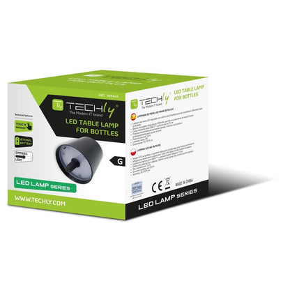 Lampada LED Paralume per Bottiglie Dimmerabile Batteria Ricaricabile Alimentazione USB-C&trade;