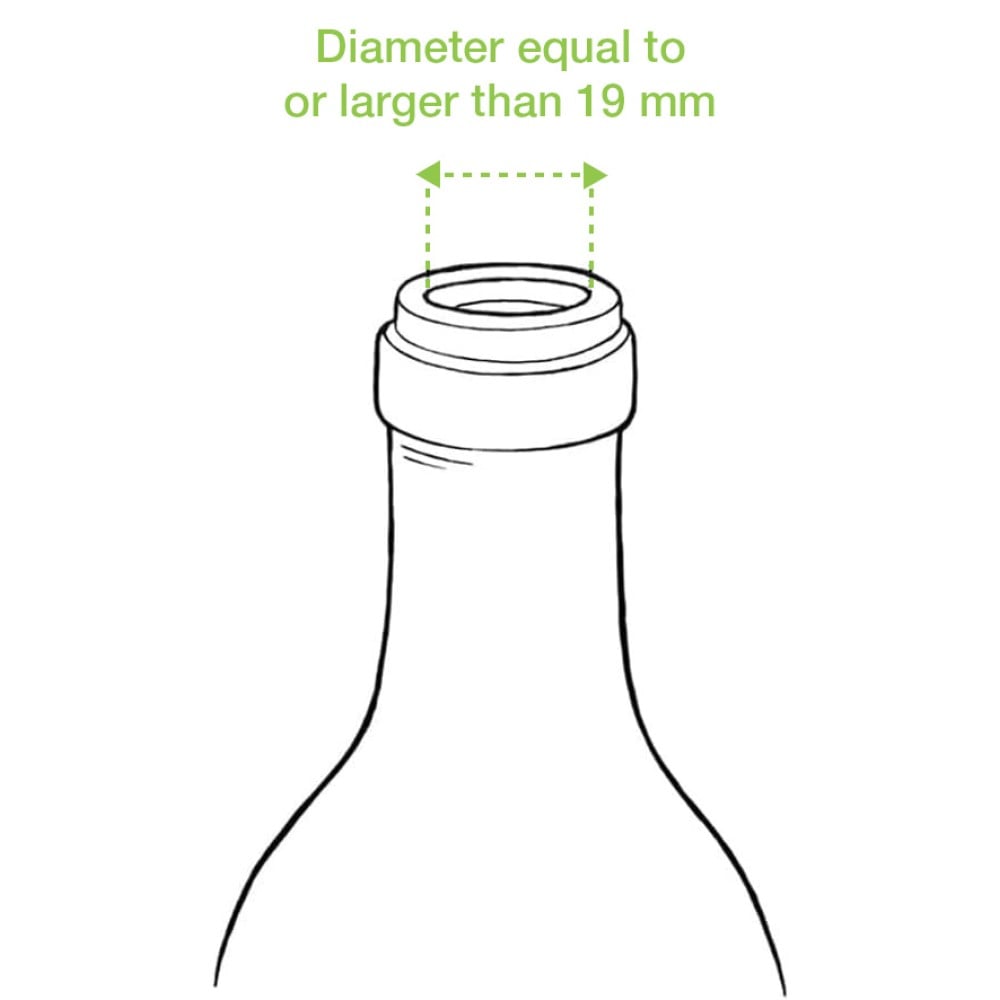 Lampada LED Paralume per Bottiglie Dimmerabile Batteria Ricaricabile Alimentazione USB-C&trade;