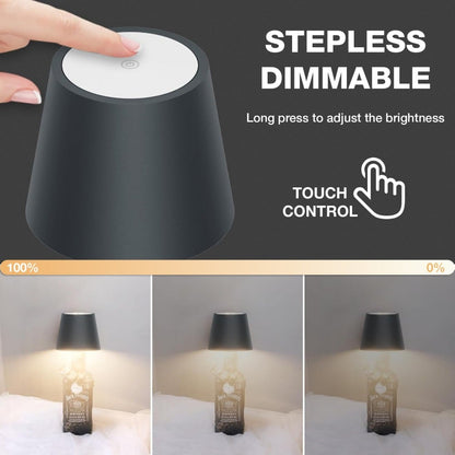 Lampada LED Paralume per Bottiglie Dimmerabile Batteria Ricaricabile Alimentazione USB-C&trade;