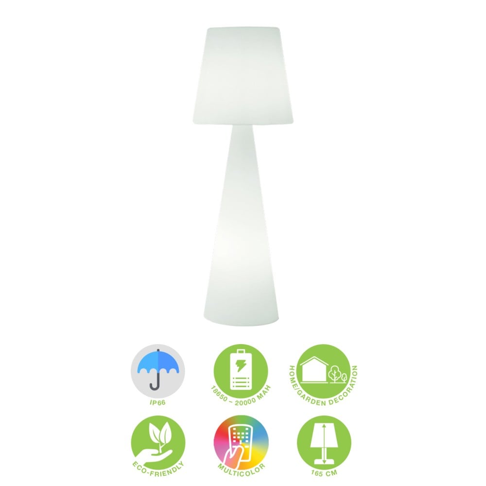 Lampada LED RGB da Pavimento Multicolor 16 Colori Regolazione Intensit&agrave; IP66